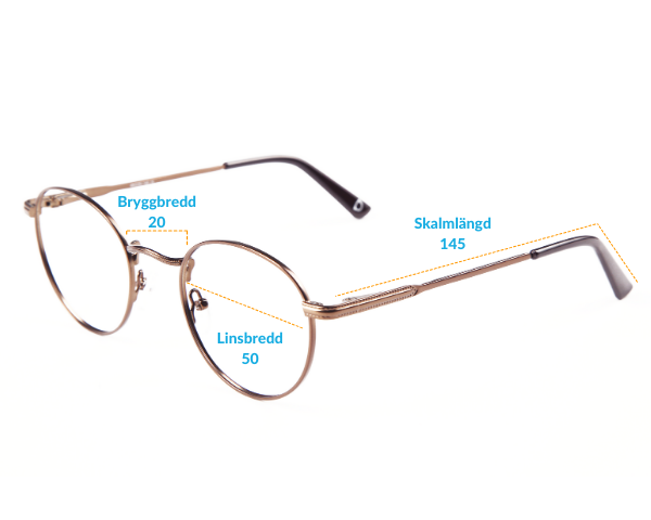 Glasses measurements